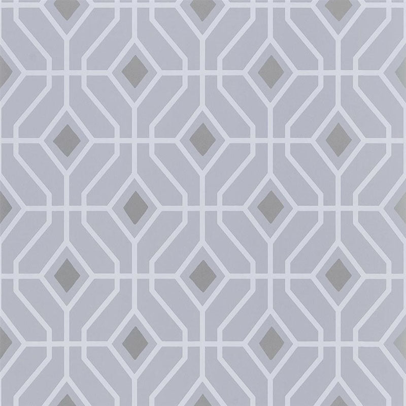 Looking PDG1026/07 Laterza Platinum by Designer Guild Wallpaper