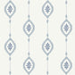 Sample MB30512 Beach House Sand Dollar Stripe, Coastal Blue Sand Dollar by Seabrook Wallpaper