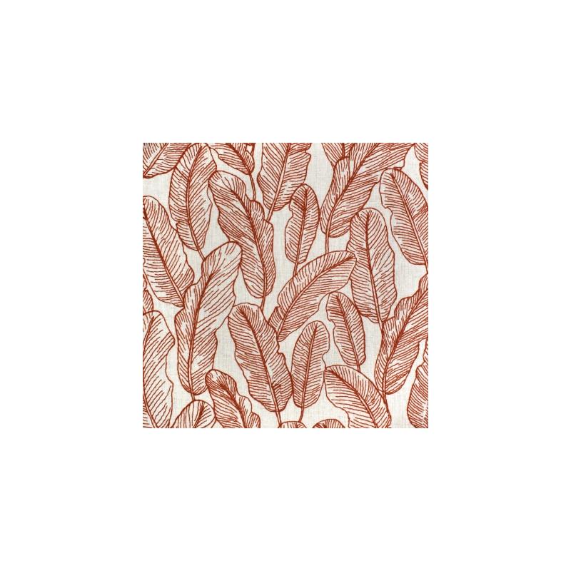 Purchase S3975 Rust Orange Botanical Greenhouse Fabric