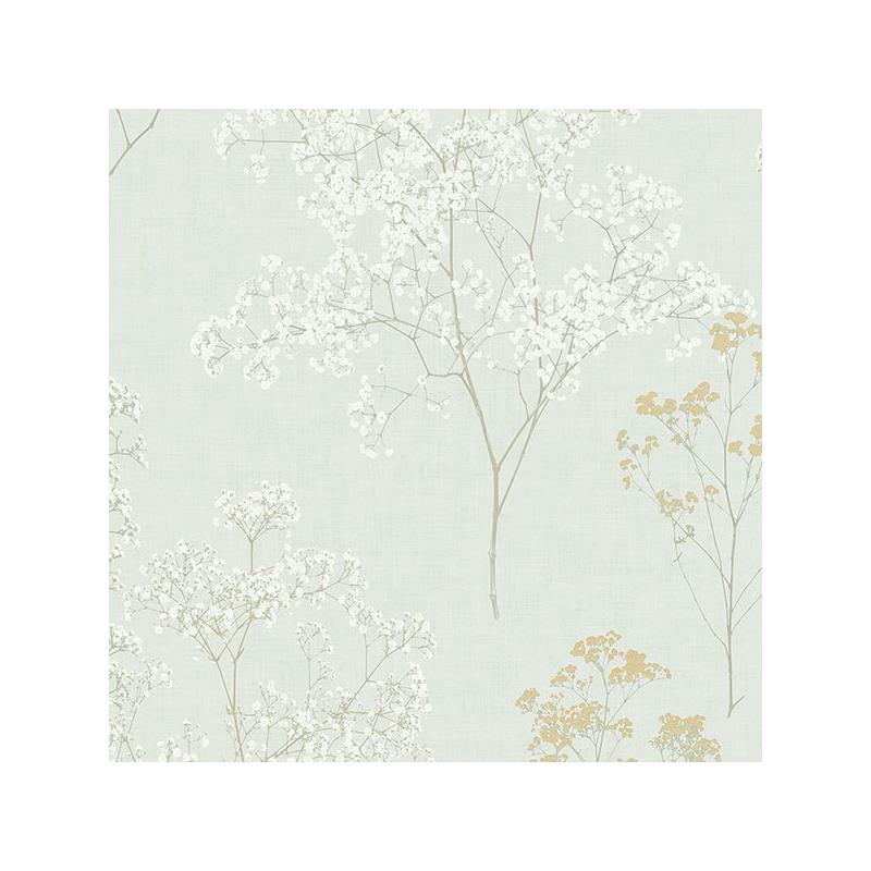 Sample FH37511 Farmhouse Living Queen Anne's Lace  Norwall Wallpaper