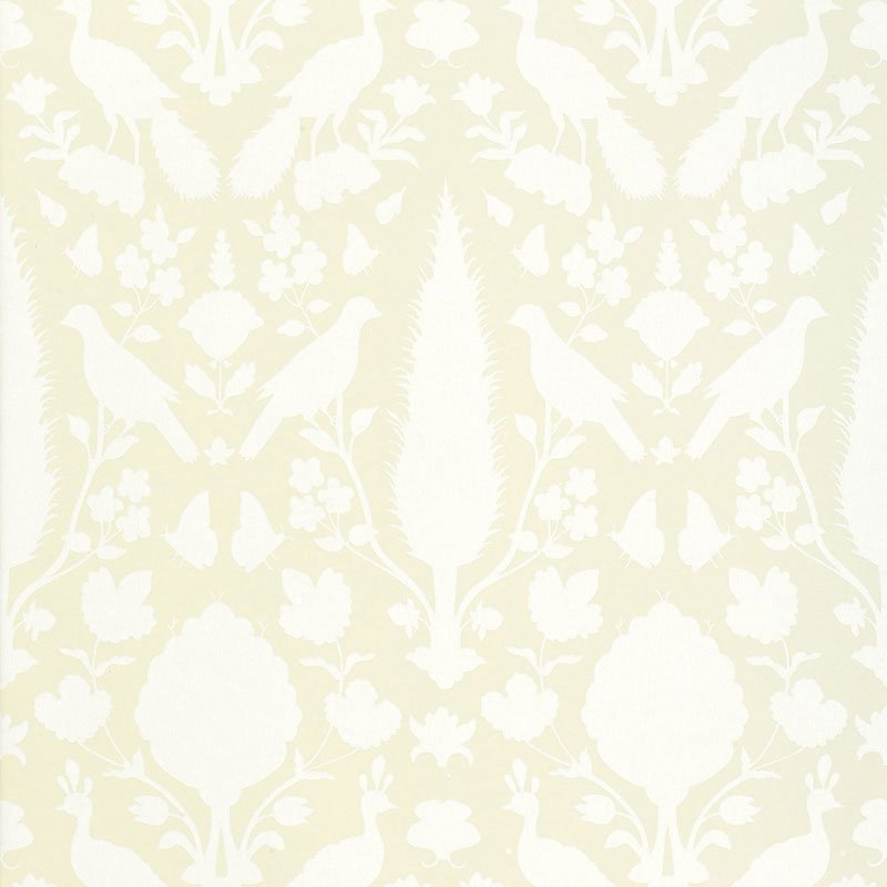 Save on 5004124 Chenonceau Bisque Schumacher Wallpaper