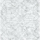Select RZS4532 Rachel Zoe Silver Seraphina Peel and Stick Wallpaper Cream by NuWallpaper