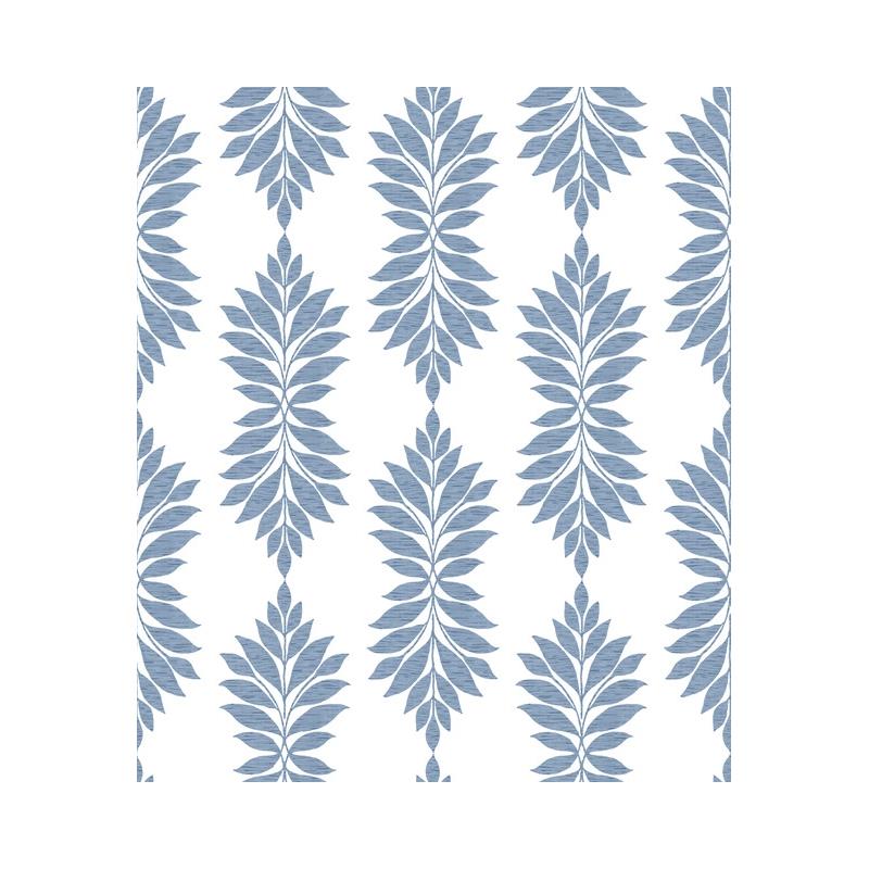 Sample CV4423 Water's Edge Resource Library, Broadsands Botanica Blue York Wallpaper