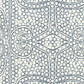 Sample CP1000W-09 Persia, Navy On Almost White by Quadrille Wallpaper
