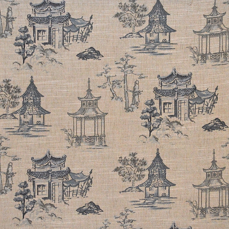 Sample 7897 Jerryl Blue Magnolia Fabric