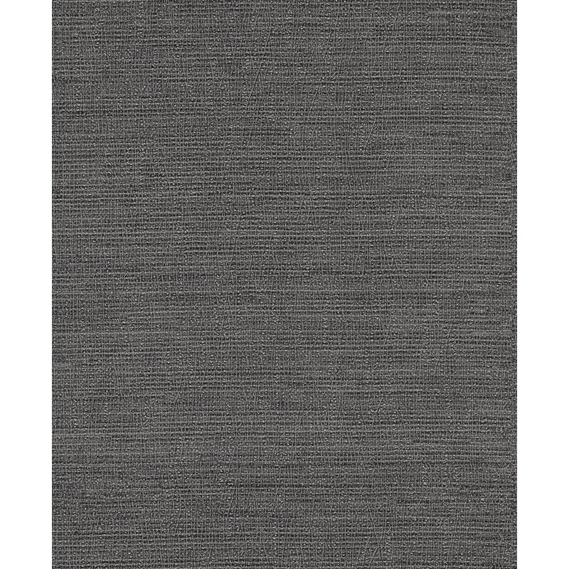 2984-2210 Warner XI Naturals Grasscloths Koto Black Distressed Texture Wallpaper by Warner
