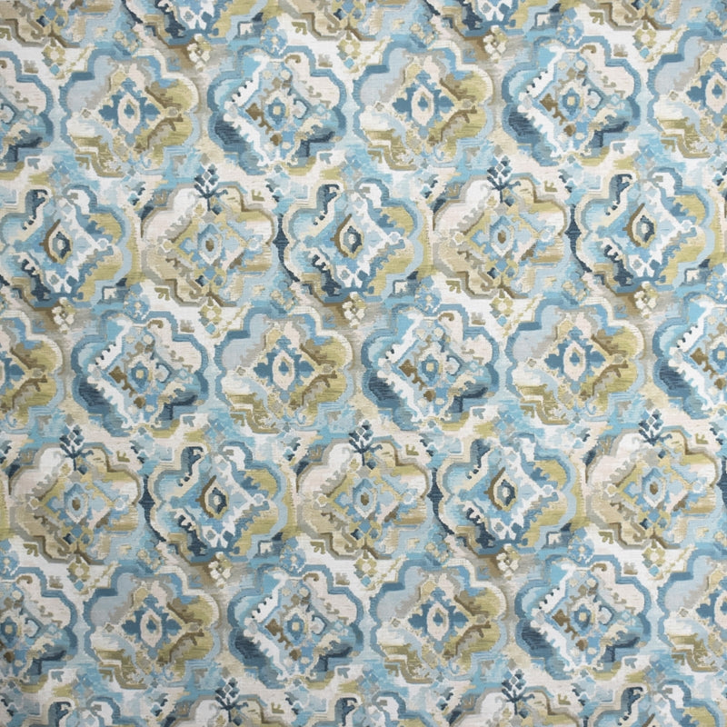 Find S2007 Beachcomber Blue Medallion Greenhouse Fabric