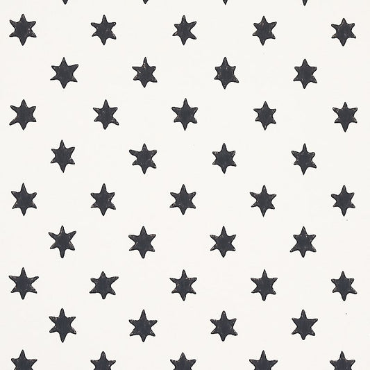 Select 5013140 Astral Black Schumacher Wallcovering Wallpaper