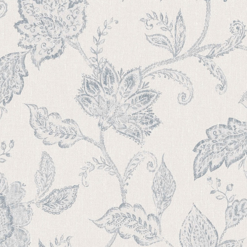 Sample 1929 Indigo Bloom, Blue By Borastapeter Wallpaper