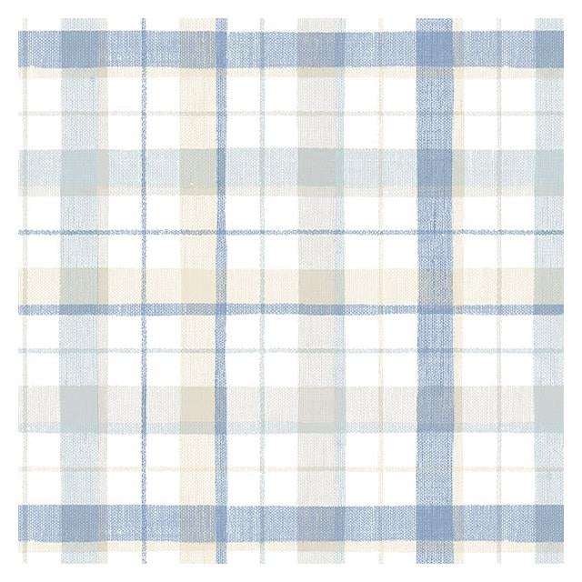 Looking CK36629 Creative Kitchens Linen Plaid  by Norwall Wallpaper