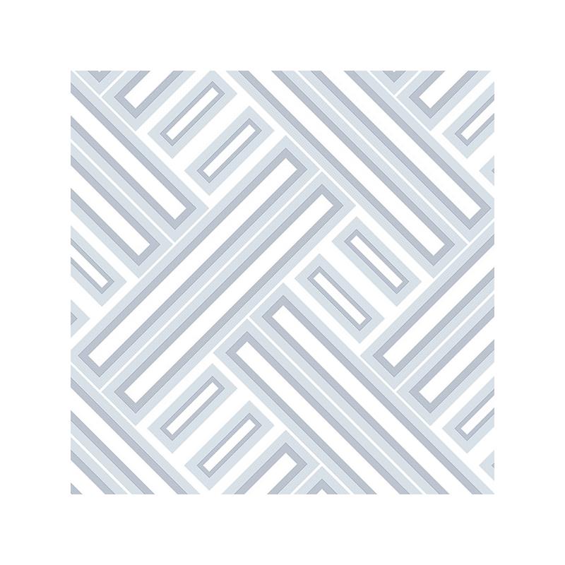 Sample GX37607 Geometrix, Blue Rectangles Wallpaper by Norwall