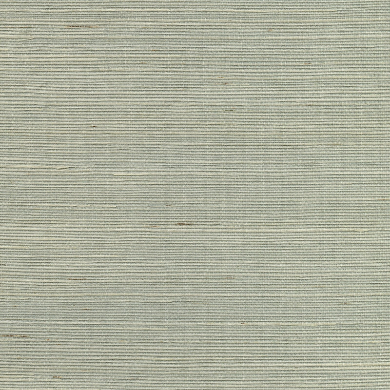 Sample 2732-80012 Canton Road, Nantong Light Blue Grasscloth by Kenneth James Wallpaper