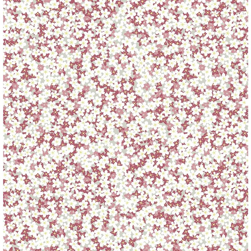 Order 2901-25446 Perennial Giverny Pink Miniature Floral A Street Prints Wallpaper