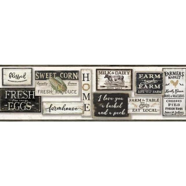 Rustic Barn Boarder Rustic Border Wallpaper