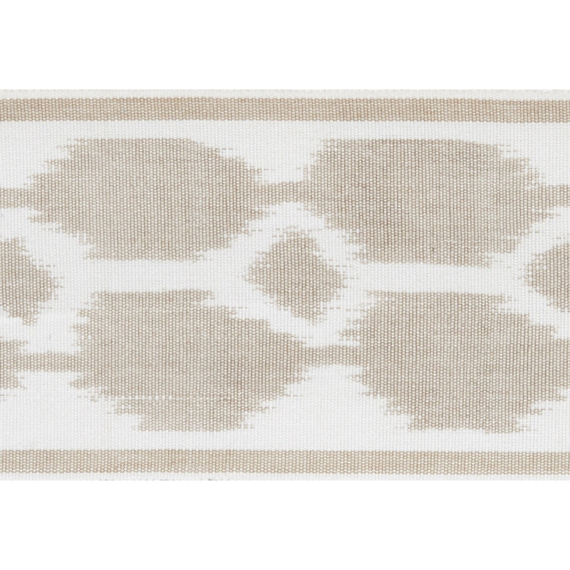 73693 | Telia Tape, Sand - Schumacher Fabric