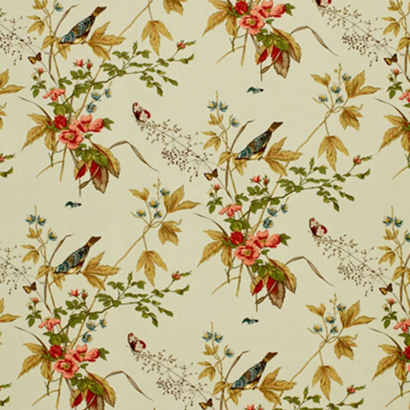 Purchase sample of 1137034 Early Spring, Aqua by Schumacher Fabric