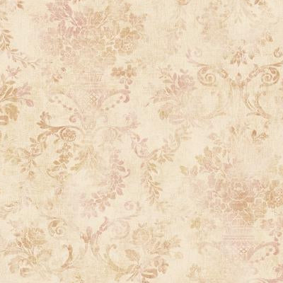 Select FF51719 Fairfield Reds Damask by Seabrook Wallpaper