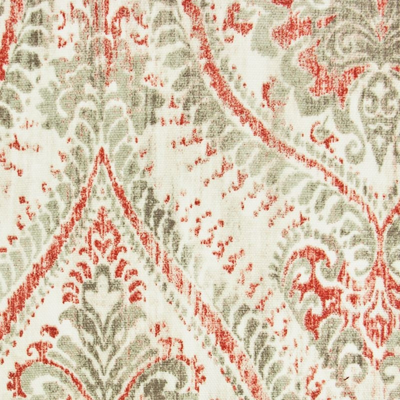 Sample WATK-3 Watkins, Rosewood Orange Rust Stout Fabric