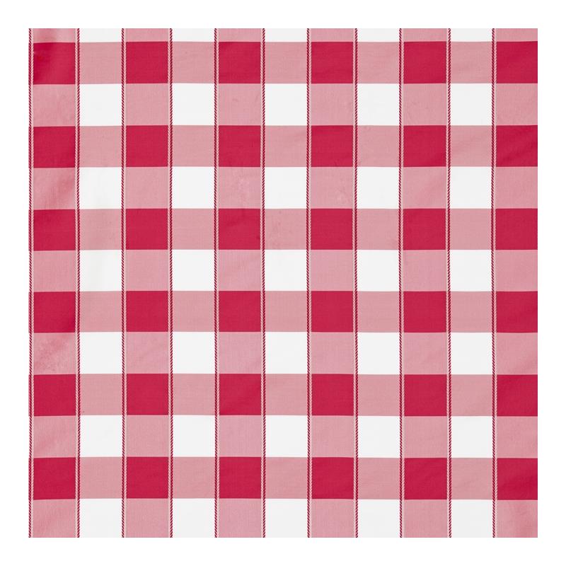 Sample 27024-008 Chelsea Check, Cerise by Scalamandre Fabric (SC 000827024)