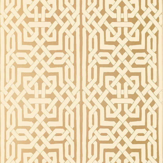 View 5005931 Malaga Gold Schumacher Wallpaper
