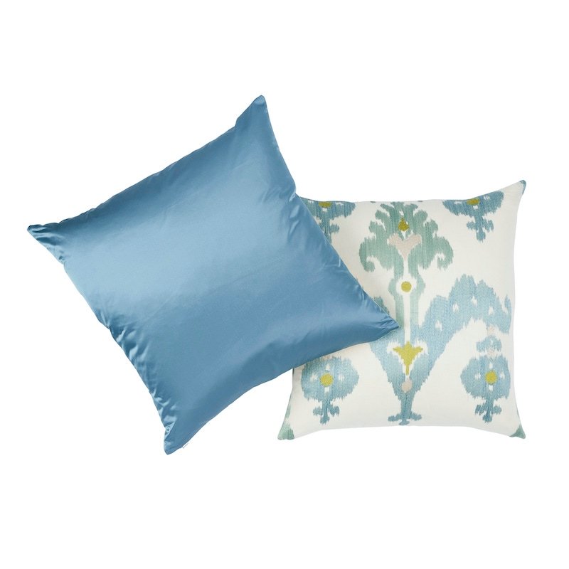 So723320209 Marguerite Embroidery Pillow Blue and Ochre By Schumacher Furniture and Accessories 1,So723320209 Marguerite Embroidery Pillow Blue and Ochre By Schumacher Furniture and Accessories 2,So723320209 Marguerite Embroidery Pillow Blue and Ochre By Schumacher Furniture and Accessories 3,So723320209 Marguerite Embroidery Pillow Blue and Ochre By Schumacher Furniture and Accessories 4,So723320209 Marguerite Embroidery Pillow Blue and Ochre By Schumacher Furniture and Accessories 5