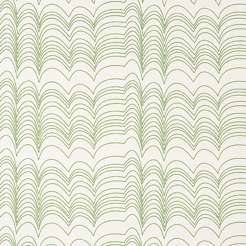 Purchase sample of 177111 Richter, Green by Schumacher Fabric