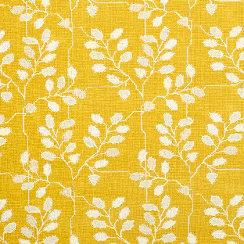 Purchase sample of 79511 Tumble Weed Epingle, Buttercup by Schumacher Fabric
