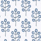 Select 3124-13874 Thoreau Plum Tree Blue Botanical Wallpaper Blue by Chesapeake Wallpaper