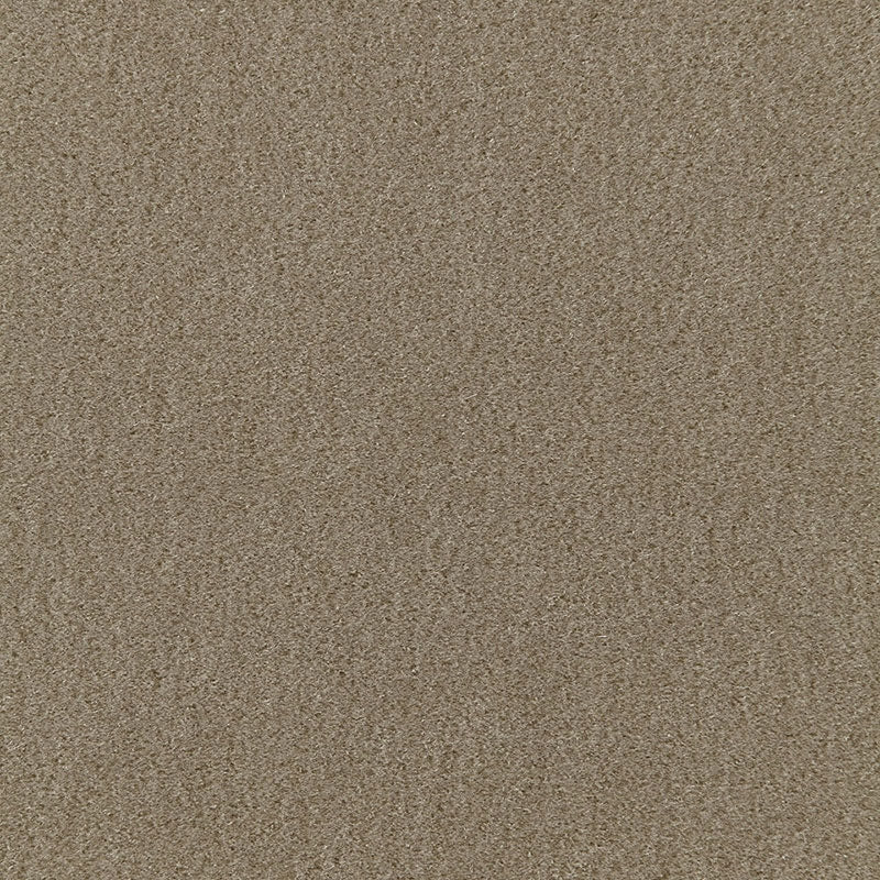 Purchase sample of 64886 San Carlo Mohair Velvet, Khaki by Schumacher Fabric
