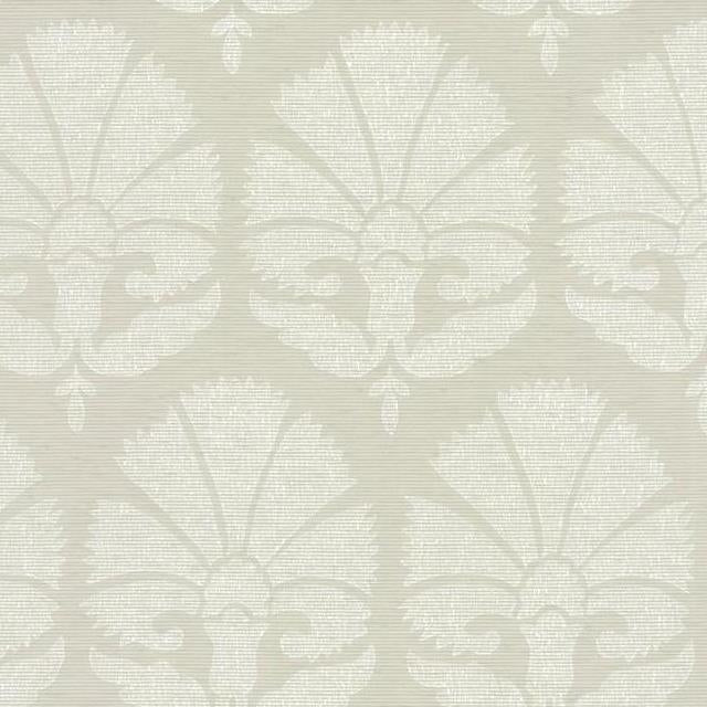 Purchase HC7576 Handcrafted Naturals Ottoman Fans Light Grey by Ronald Redding Wallpaper