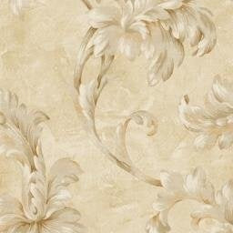 Looking SE50207 Elysium White Leaves by Seabrook Wallpaper