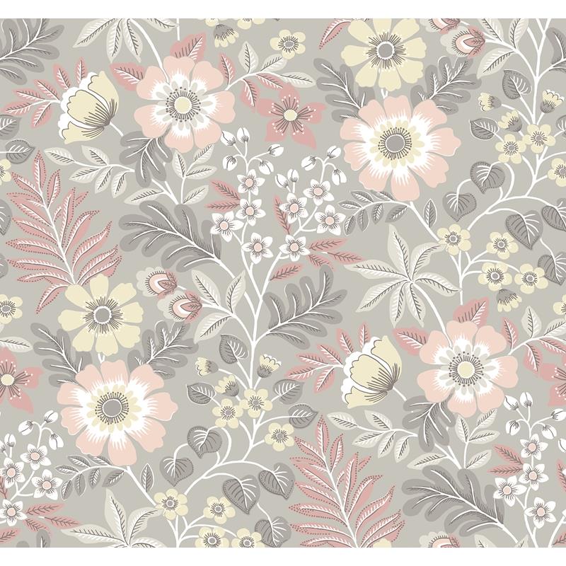 Looking for 2970-87536 Revival Voysey Pink Floral Wallpaper Pink A-Street Prints Wallpaper