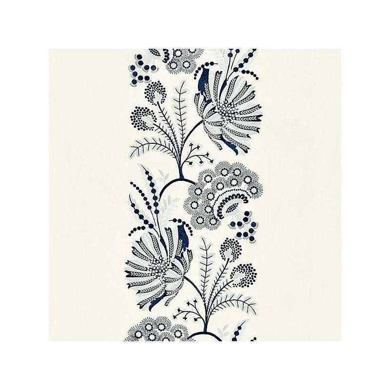 Sample 27162-001 Annelise Embroidery, Porcelain - Scalamandre Fabric (SC 000127162)