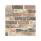 Sample 2767-22320 Adams Multicolor Reclaimed Bricks Techniques and Finishes III by Brewster
