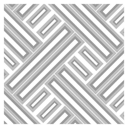 Acquire GX37608 Geometrix Metallic Rectangles Wallpaper by Norwall Wallpaper