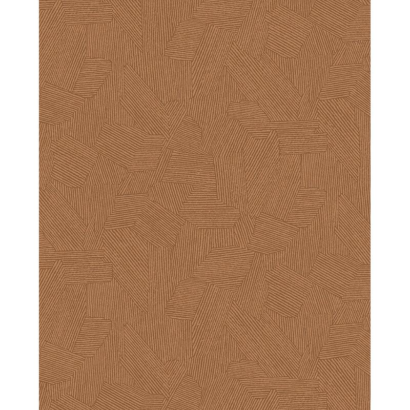 Sample EJ318003 Twist, Clio Copper Lined Geometric by Eijffinger