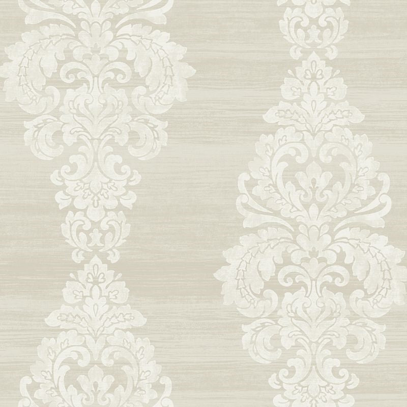 View DD10500 Patina Scroll Damask by Wallquest Wallpaper