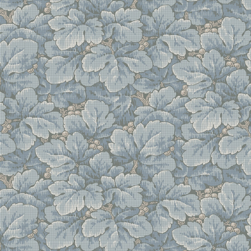 Sample 4545 Waldemar, Blue By Borastapeter Wallcovering