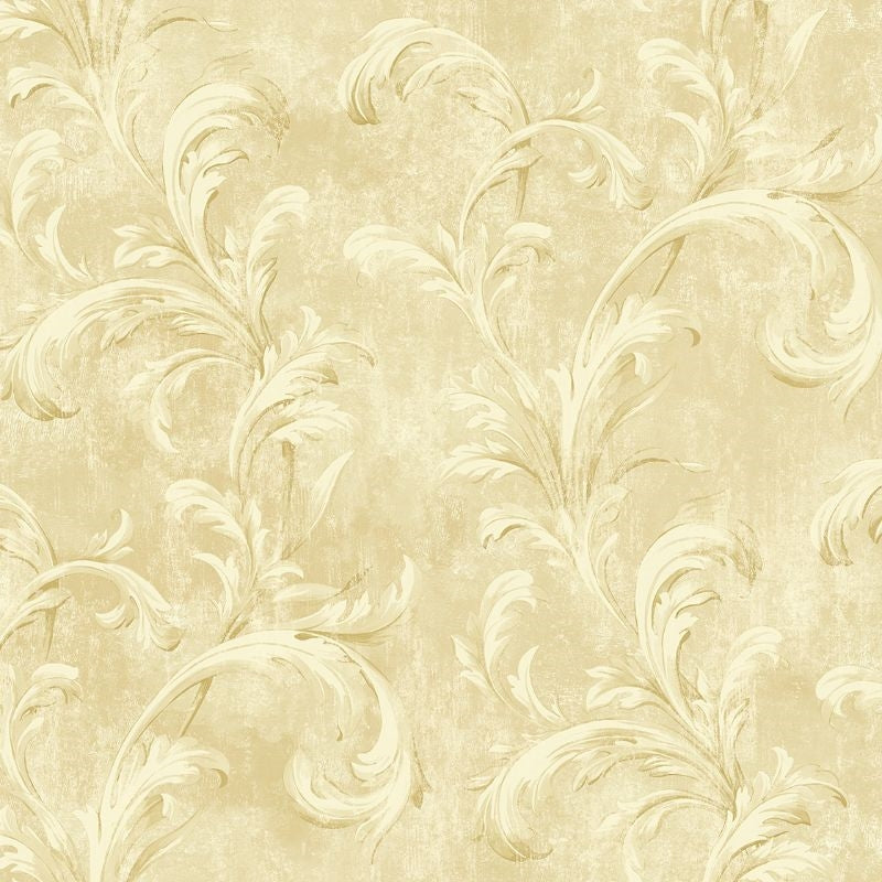Order VA10307 Via Allure 2 Elegant Scrolls by Wallquest Wallpaper