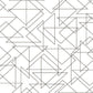 Purchase PSW1060RL Geometrics Geometric Black Peel and Stick Wallpaper