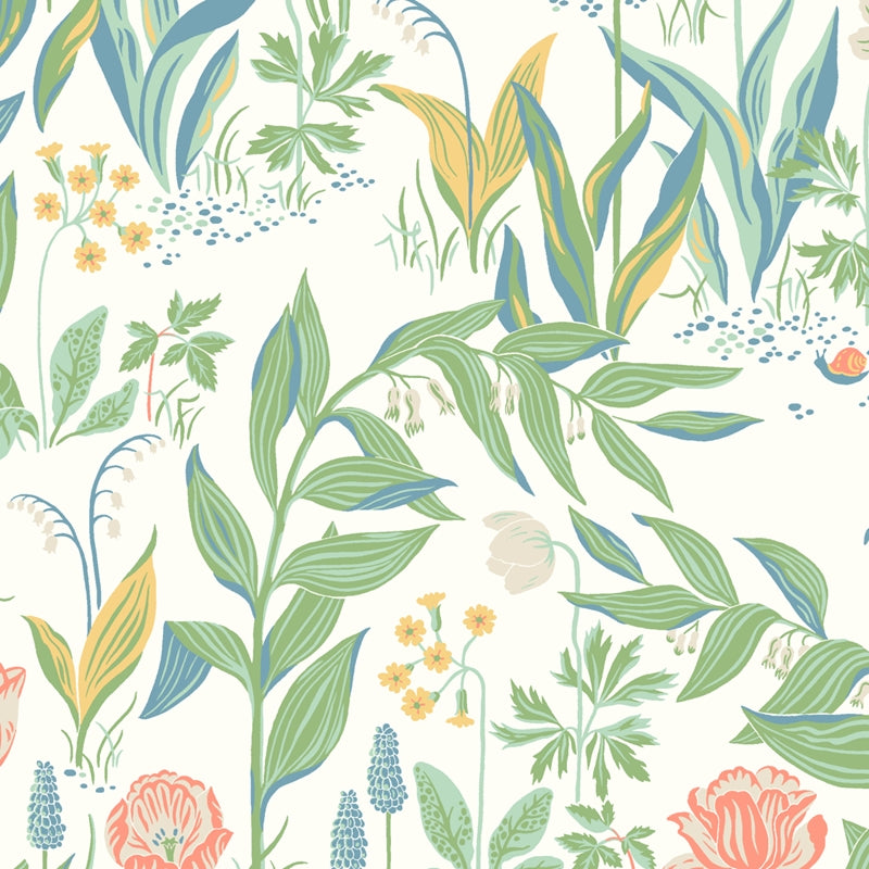 Sample 7218 Spring Garden, Ivory Multi By Borastapeter Wallpaper