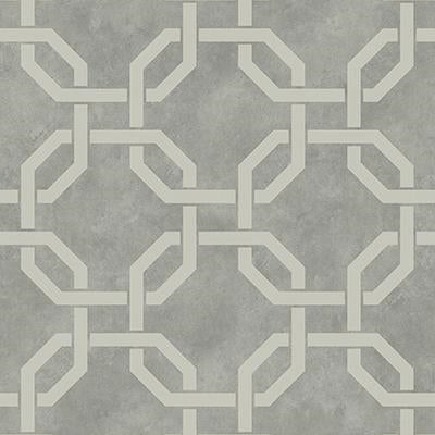 Select CR22708 Jessop Gray Geometric by Carl Robinson 10-Island Wallpaper