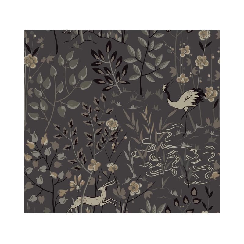 Sample LL4785 Ronald Redding Traveler Aspen Gray Ronald Redding Wallpaper