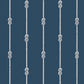 Purchase 8858 Knot Stripe Navy by Borastapeter Wallpaper