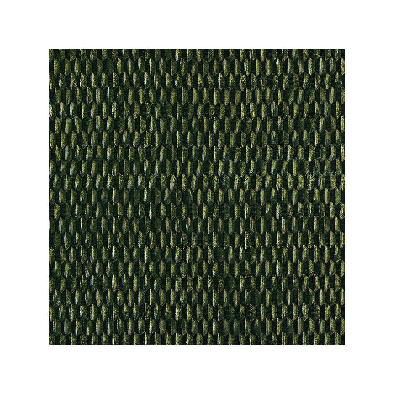 Sample 27184-005 Allegra Velvet, Emerald - Scalamandre Fabric (SC 000527184)