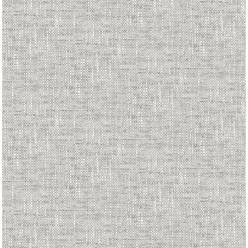 Sample NU2873 Grey Poplin Texture, Graphics Peel and Stick Wallpaper