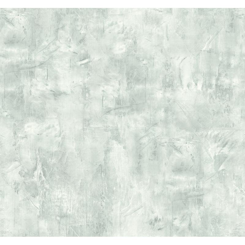 Sample LW51714 Living with Art, Rustic Stucco Faux Green Mist Seabrook Wallpaper