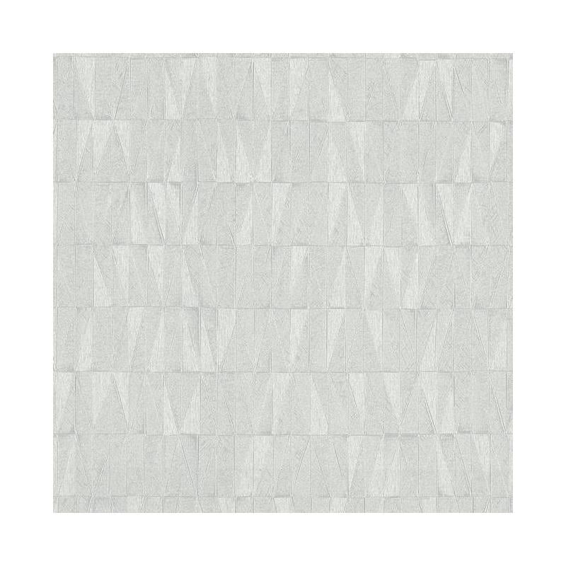 Sample - COD0530N Terrain, Frost color White, Geometrics by Candice Olson Wallpaper