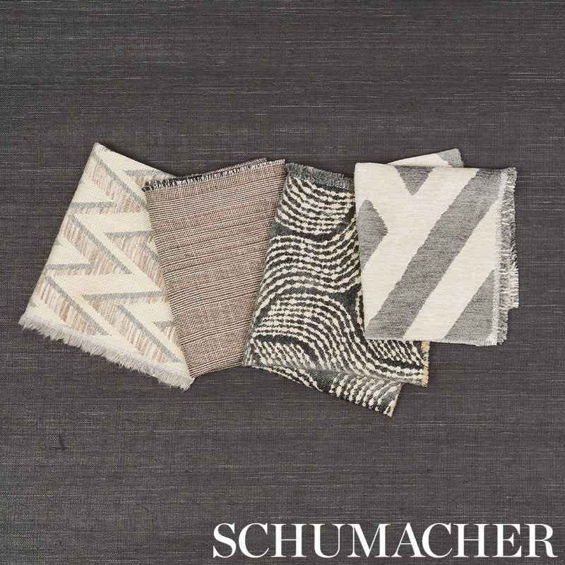 Shop 76051 Fiador Charcoal Schumacher Fabric