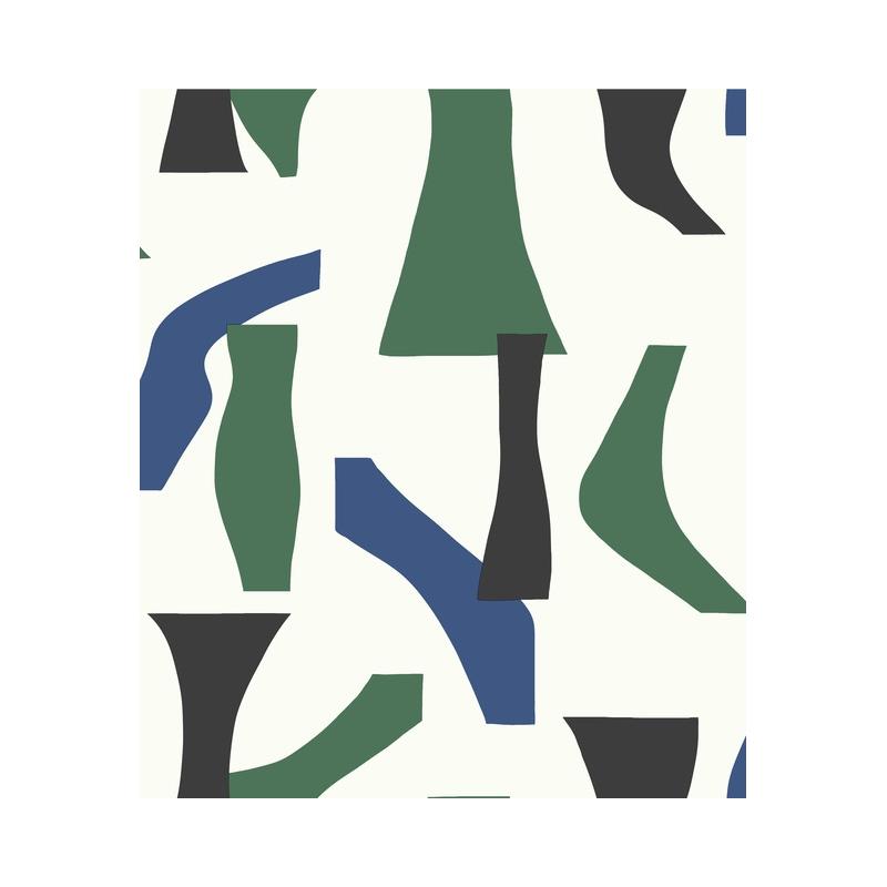 Sample PSW1057RL Geometrics, Geometric Multi Color Peel and Stick Wallpaper